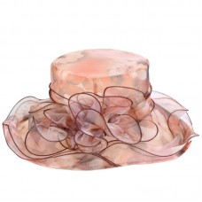 Summer Hats For Mujer Organza Floral Wedding Fedoras Formal Kentucky Derby Hats  eb-23497182